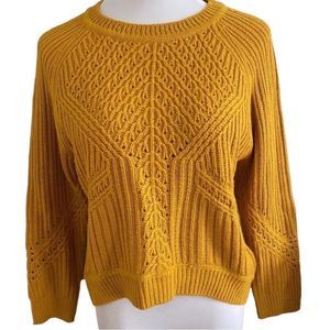 Mustard Sweater by Topshop